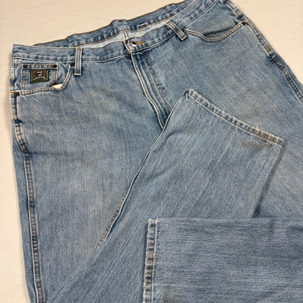 Cinch Up Jeans Mens 36x32 Blue Medium Wash Straight Leg Western Denim Workwear